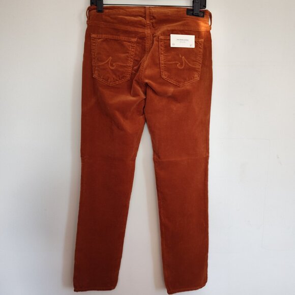 Ladies SZ 27 Adriano Goldschmied Cinnamon Prima Corduroy Jeans - Picture 3 of 7